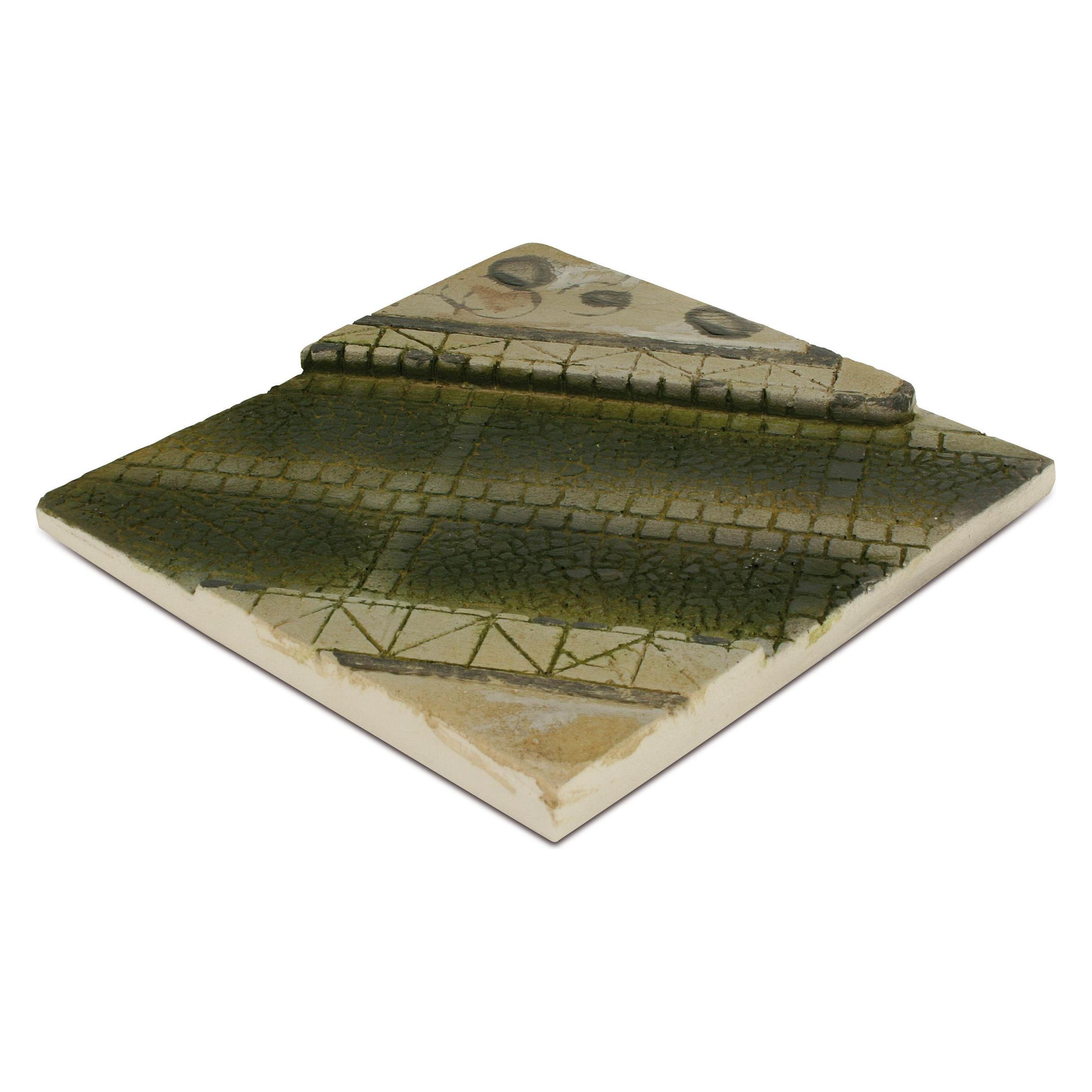 Wittmax Scenics Diorama Bases Paved Street Section 14x14cm (Kunststoff) (SC001)