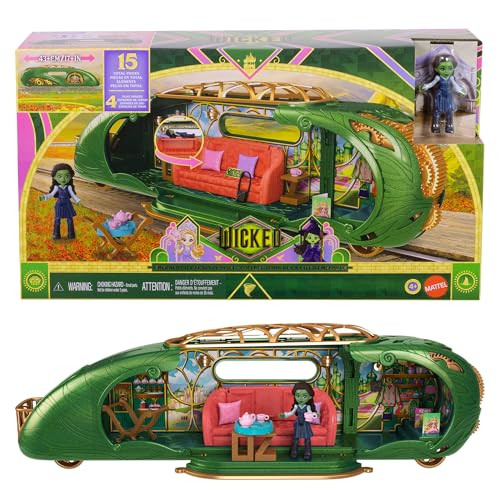 Mattel Universal Pictures Wicked Emerald City treinspeelset meerkleurig
