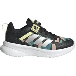 adidas Minecraft Fortarun 4.0 Sneaker Kinder - core black/msilve/