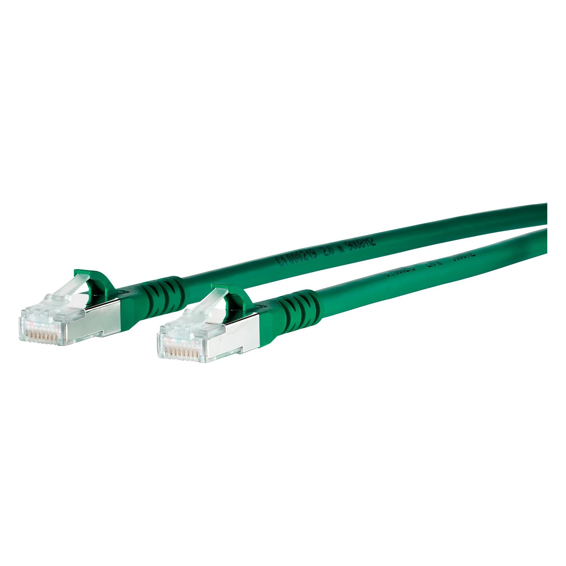 Metz Connect BTR NETCOM RJ45 Netzwerk Anschlusskabel CAT 6A S/FTP (1x RJ45-Stecker (S/FTP, CAT6a, 10 m) (130845A055-E)