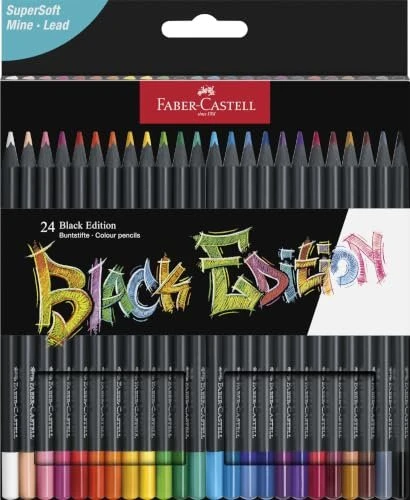 Faber-Castell Black Edition - 24 Farben