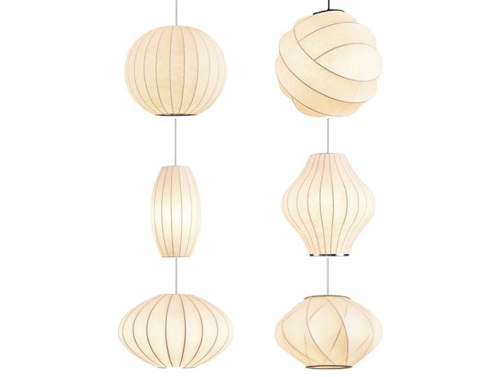 Nordique moderne soie 0816 lustres classique luxe beauté maison-application LED E27 lampe à intensité variable pour salle à manger salon