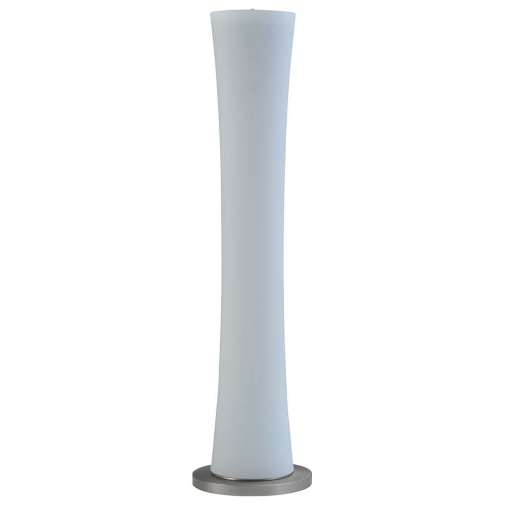 Masterlight Vloerlamp Terra 122 Nikkel Mat Zilver en Wit