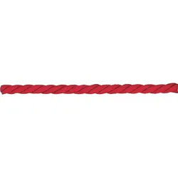 Albenkordel auf Rolle, 2 mm, 3-fach gedreht rot | 100 m