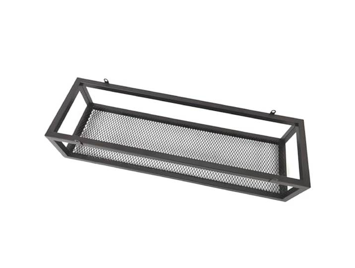 Deckenregal Stabiler Deckenhänger, hängendes Weinregal mit Eisenkette, schwimmender Blumenständer für den Balkon, Pflanzenregal, Bücherregal, industrielles Hängeregal für Restaurant, Küche, Bar ( Size