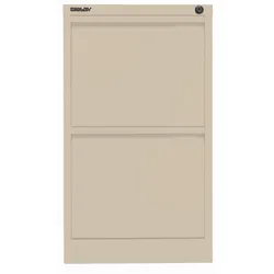 Hängeregistraturschrank | einbahnig | 2 HR-Schubladen - 643 sand