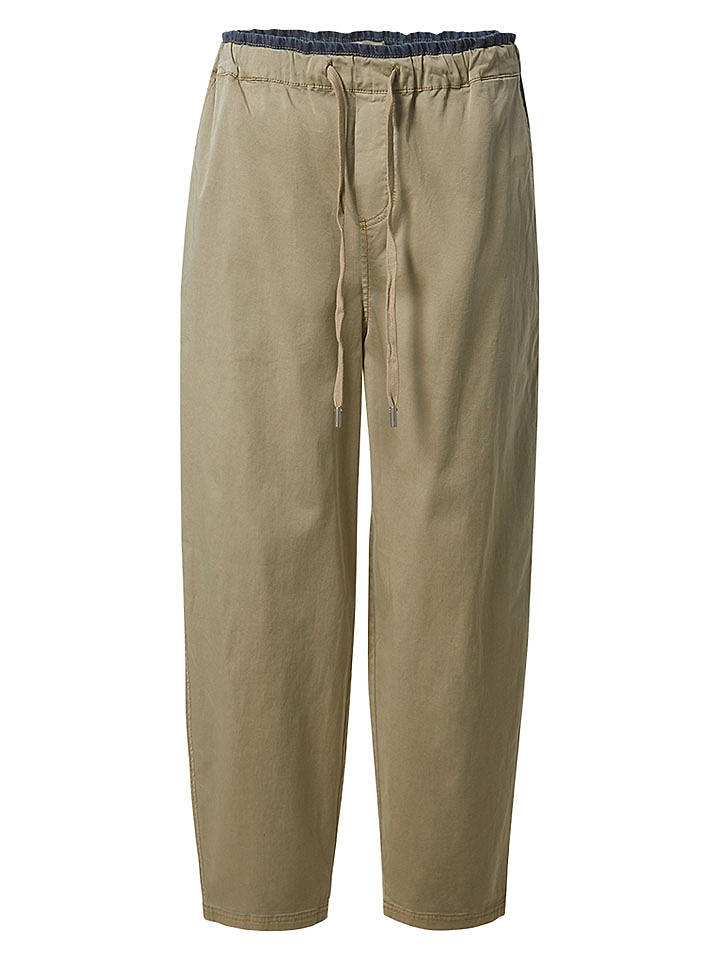 Timezone Hose "Lou" in Khaki - S