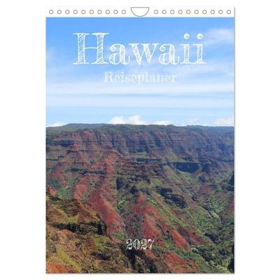 Hawaii - Reiseplaner (Wandkalender 2027 DIN A4 hoch), CALVENDO Monatskalender