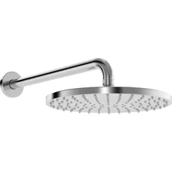 HansaVIVA Kopfbrause HansaVIVA 4426 1-strahlig d 250 mm Stahl gebürstet