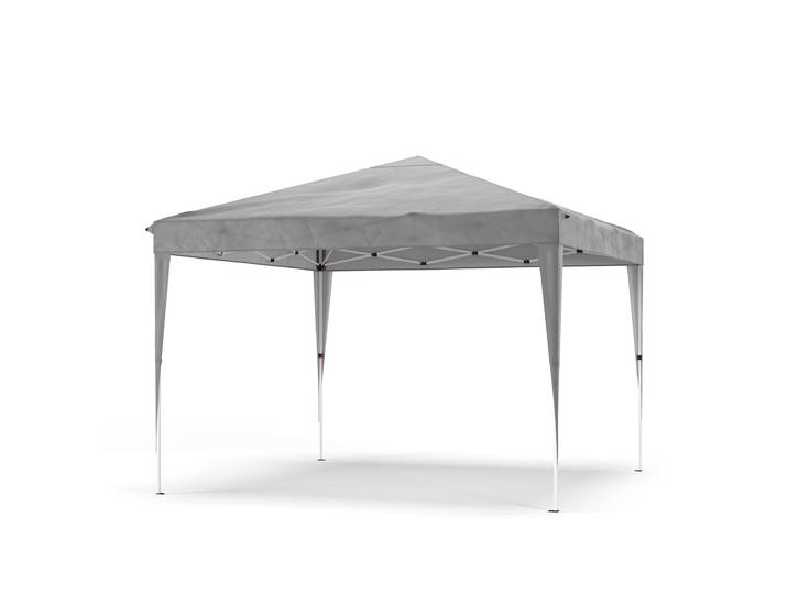 Faltpavillon SALMA 3 x 3 m grau