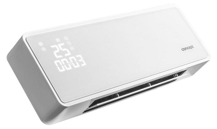 Concept QH4000 Wandgemonteerde keramische kachel