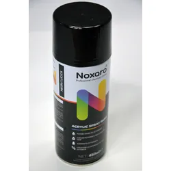 Noxaro Acryl Lackspray Schwarz Glänzend 450 ml