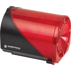 Werma, Personenschutz, Signalgeber Akustisch/LED Rot 24Vac/dc