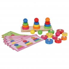GoGo Toys Zuordnungsspiel Regenbogen 293887