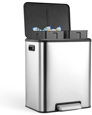 Yun 8 Gallon Kitchen Trash Can
