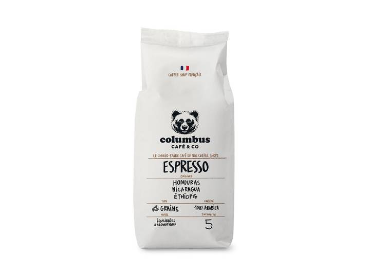 COLUMBUS Café en grains Barista Blend - 1 kg
