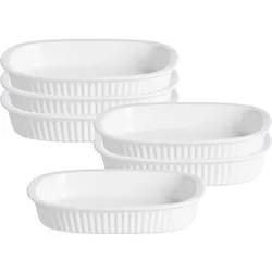 Ritzenhoff & Breker Auflaufformen Bianco 22 x 16 cm 6er Set