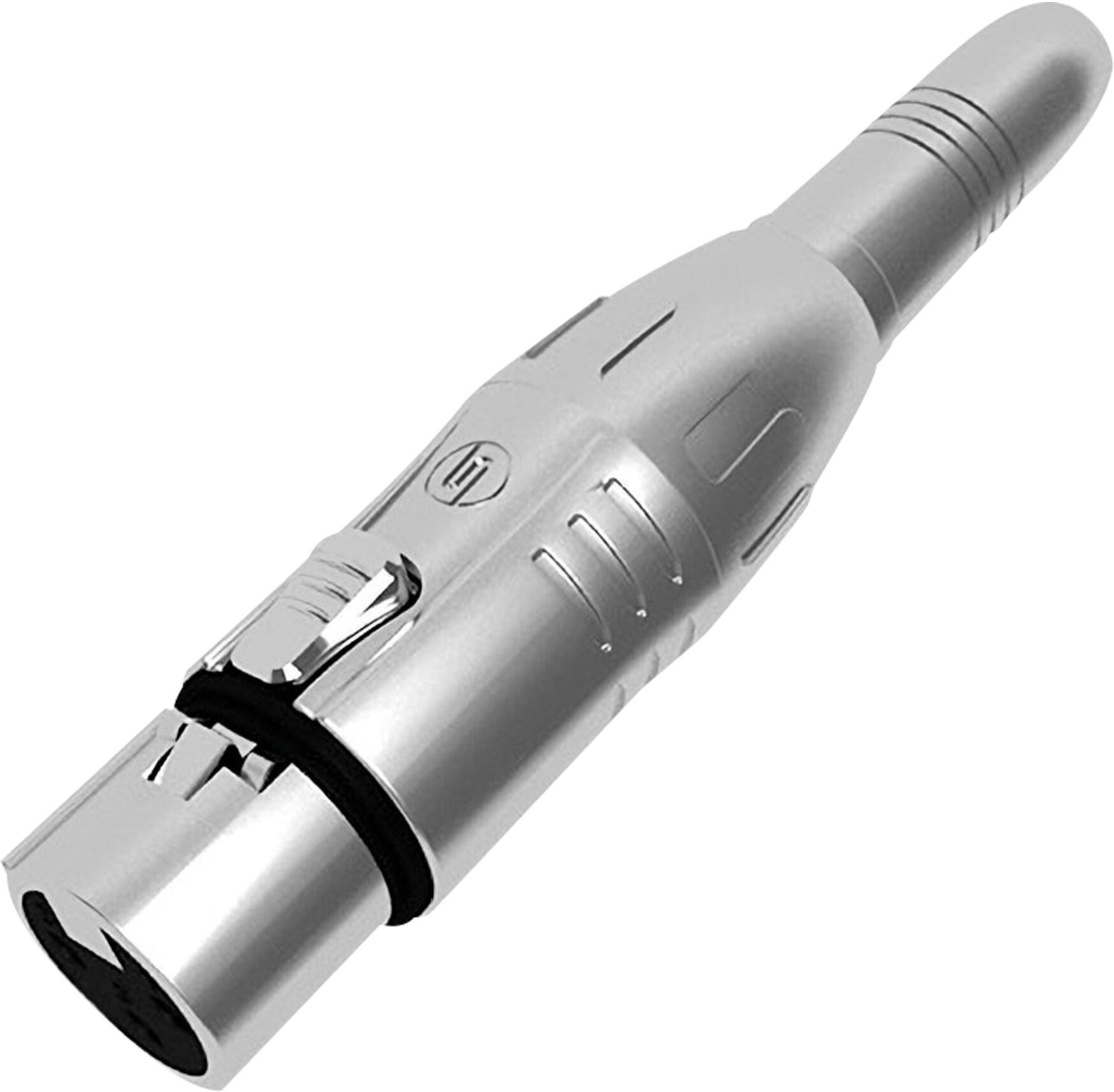 Seetronic Xlr 3p Buchse Auf Stereo-Buchse Goldkontakte – Silbernes Gehäuse