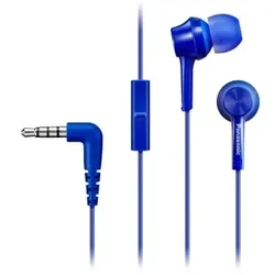 Panasonic RP-TCM115E Kopfhörer Verkabelt im Ohr Anrufe/Musik Blau