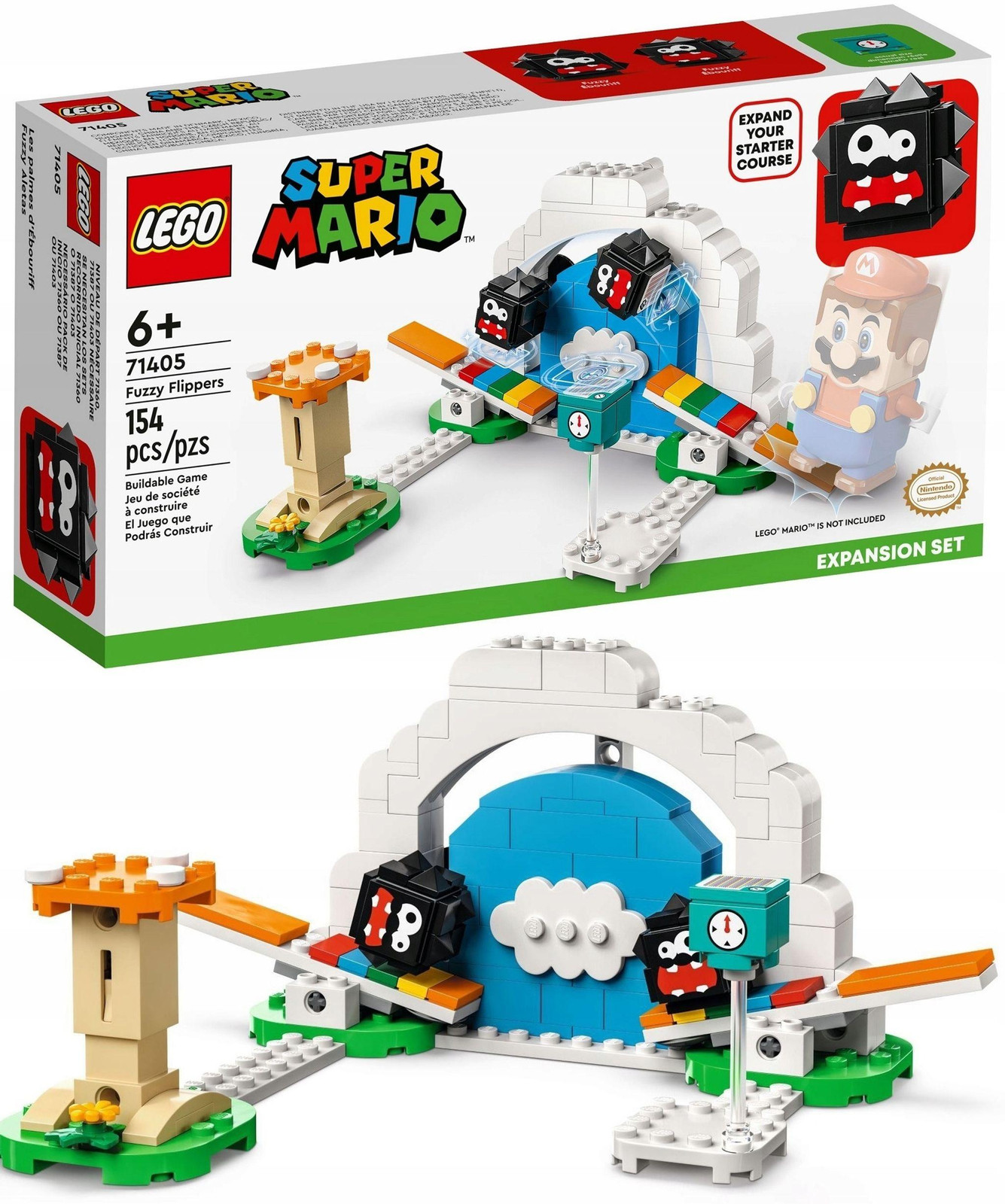 LEGO 71405 Super Mario Fuzzy-Flipper Uitbreidingsset