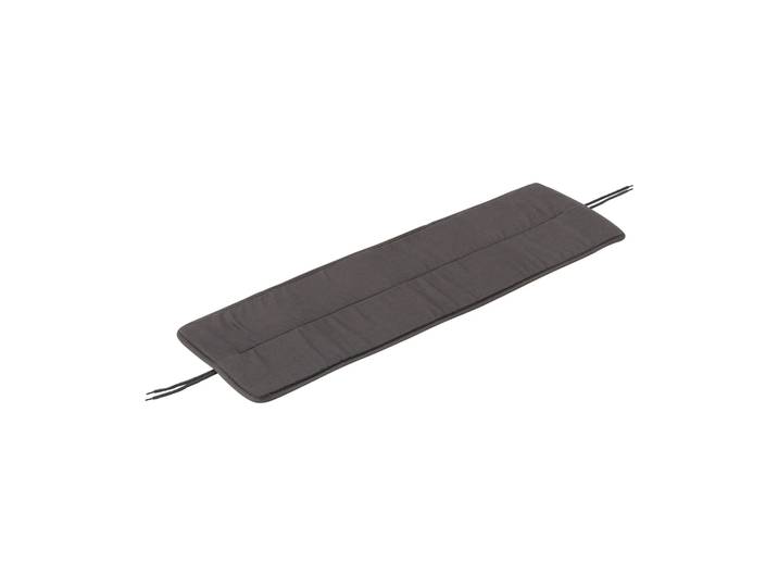 Muuto Coussin de banc Linear Steel 110x32,5 cm Dark grey