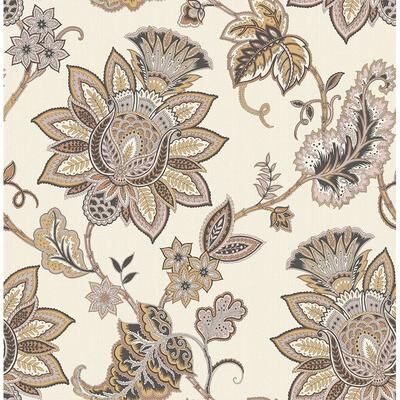 Seabrook Designs Annette Paisley Unpasted Wallpaper
