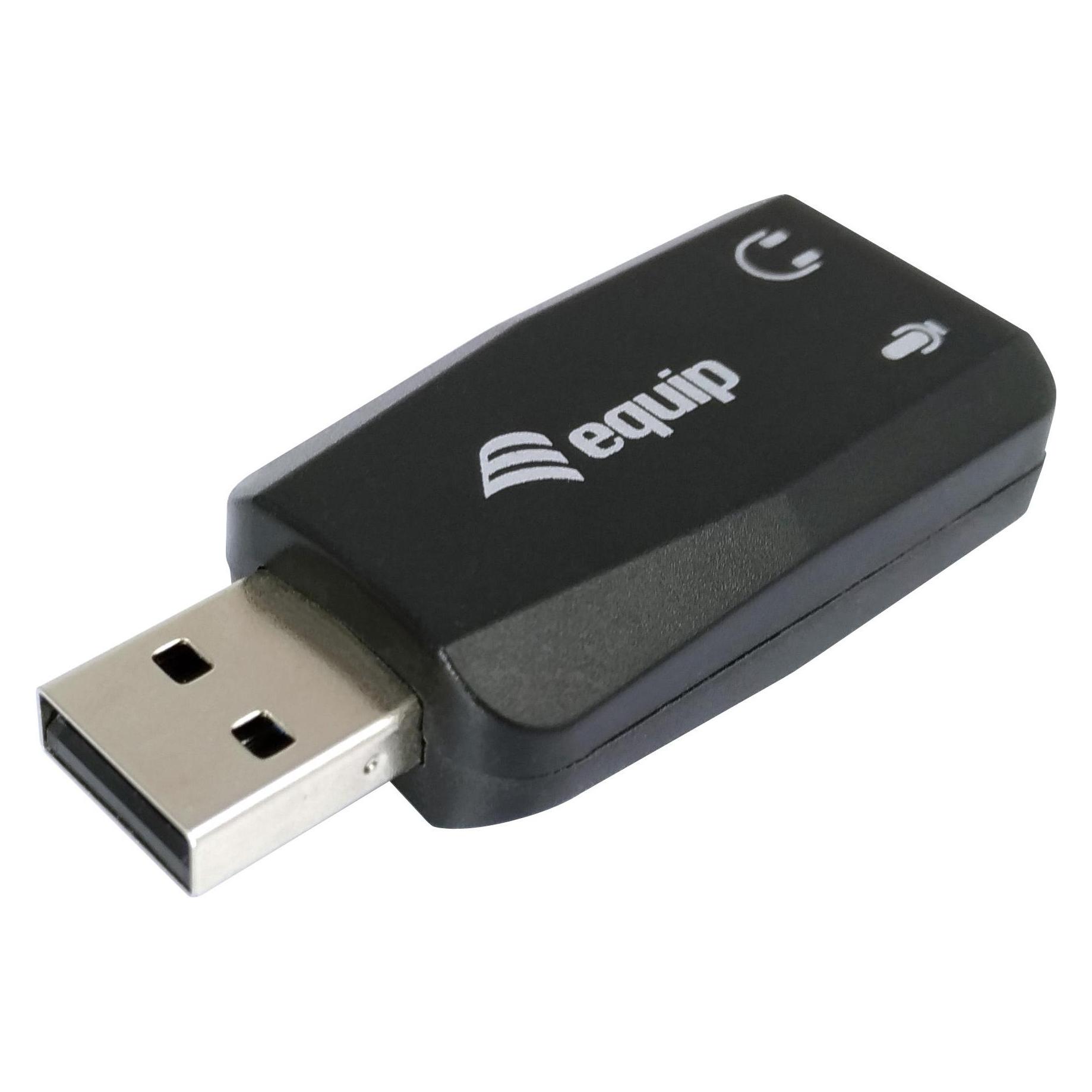 equip USB-Soundadapter als weitere Soundkarte f. Headsets (USB) (245320)