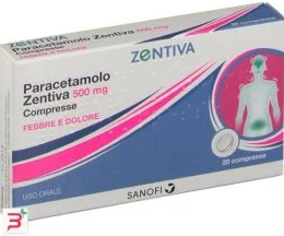 Zentiva Italia Paracetamolo Zen 20 Compresse 500 Mg