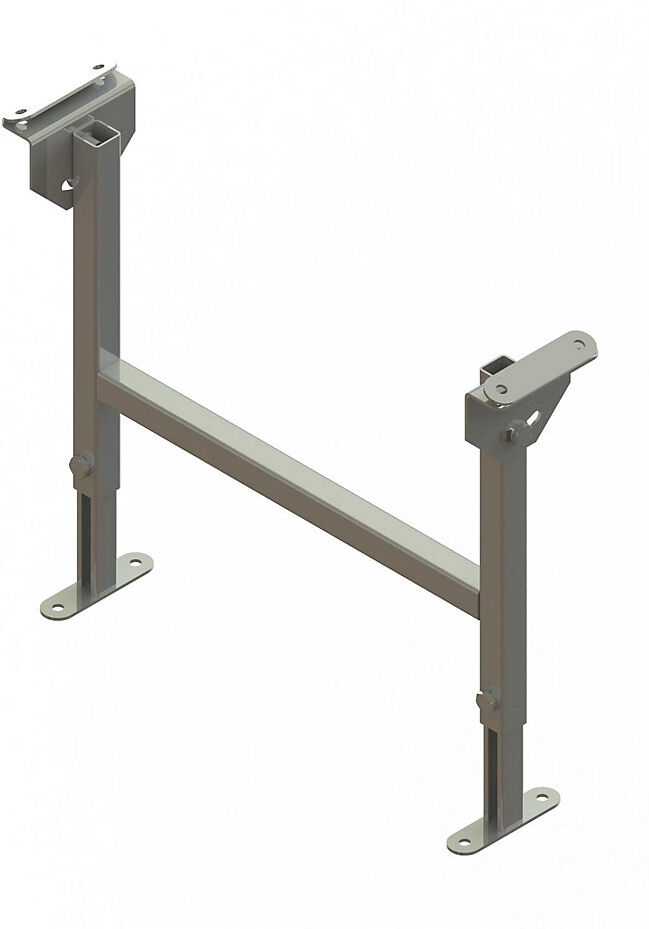 Doppelständer, verzinkt, Bahnbreite 400 mm, Verstellbereich 380 - 580 mm Gura