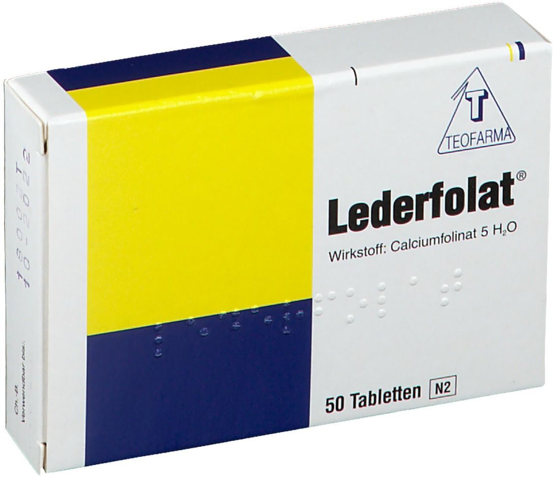 TEOFARMA Lederfolat Tabletten 50 St
