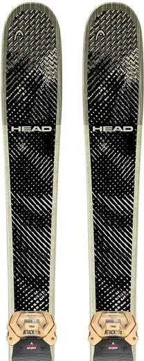 Head Kore Team SW + Sx Team 9.0 GW Junior Ski (Schwarz)