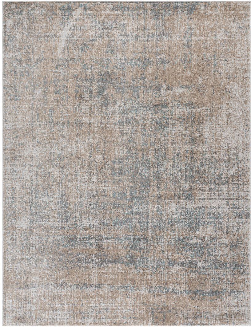Trent Austin Design Alaric Geometric Area Rug Beige/Slate Rectangle 235 x 305 cm