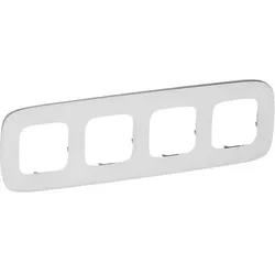 LegrandValena Allure Rahmen 4-fach (white glass)