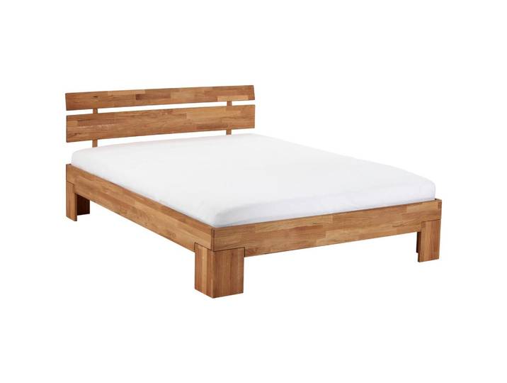 Futonbett Echtholz massiv 160x200 Malu, Eiche