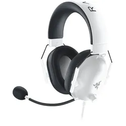 Razer Blackshark V2 X Special White Edition - kabelgebundenes 7.1 Surround Sound Gaming Headset mit passiver Geräuschunterdrückung
