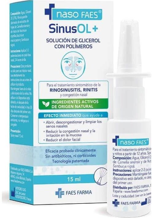 Naso Faes Sinusol + Spray Nasal 15ml