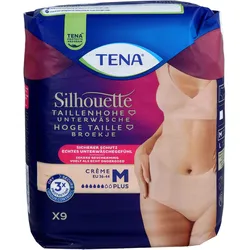 Tena Silhouette Plus Creme M Inkontinenz Pants 9 ST