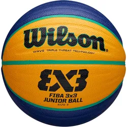 Wilson FIBA 3X3 Basketball yellow/blue 5