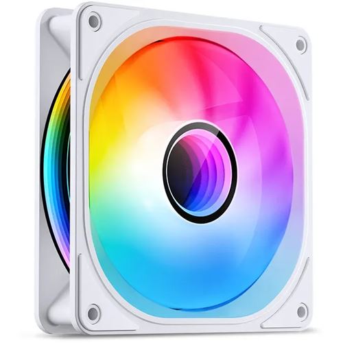 120x120x25mm Jonsbo FR-606W PWM-Lüfter, RGB weiß