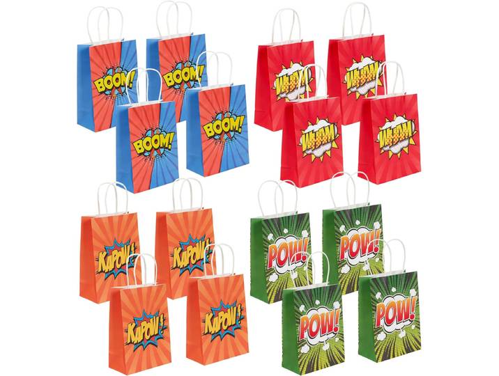 Goodie Bags Superhero 12er-Set