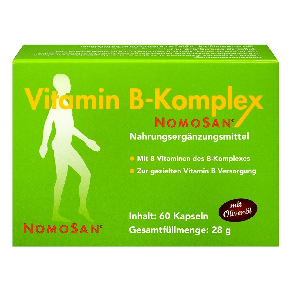 Nomosan Innovations GmbH Vitamin B-komplex Nomosan Kapseln 12409421