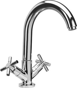 Herzbach STILO Spültisch-Einlochbatterie Chrom