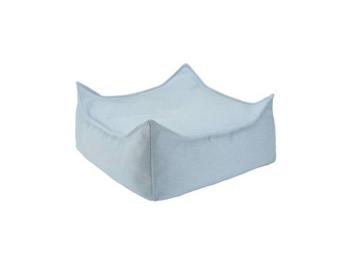 Wigiwama Hemelsblauwe Outdoor Vierkante Ottoman