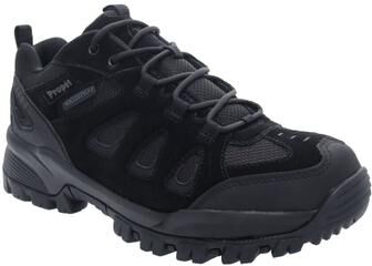 Men's Ridge Walker Low Hiking Boot by Hush Puppies in All Black (Size 16 5E)