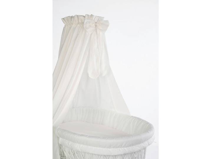 Mionido Stubenwagenset Textile Ausstattung Basic, Creme, Kunststoff, 4-teilig, 40x40x80 cm, Babymöbel, Babybetten, Stubenwagen & Babywiegen, Stubenwagen