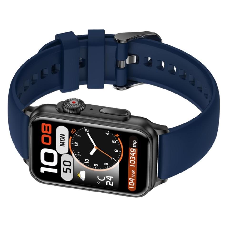 Rubicon Smartwatch RNCF06 Granatowy (44 mm, ohne SIM) (13225096)