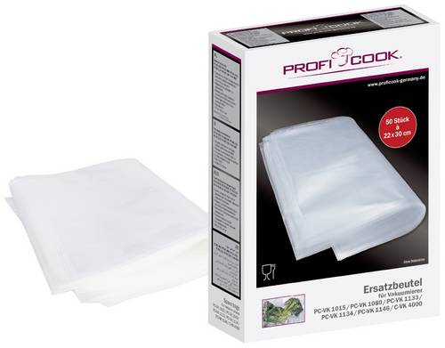 Profi Cook 8910151 50x Vakuumbeutel klein 22x30cm