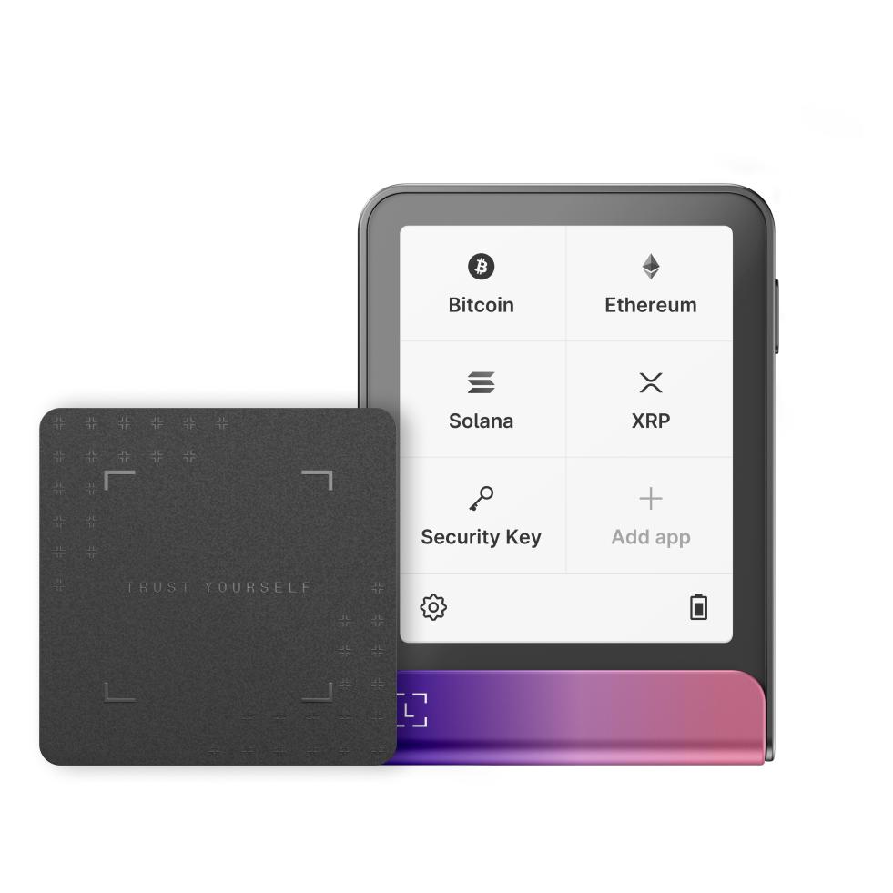 Ledger Flex inkl. Recovery Key - Crimson Magenta (Bitcoin, Cardano, Ethereum Classic) (3760027785553)