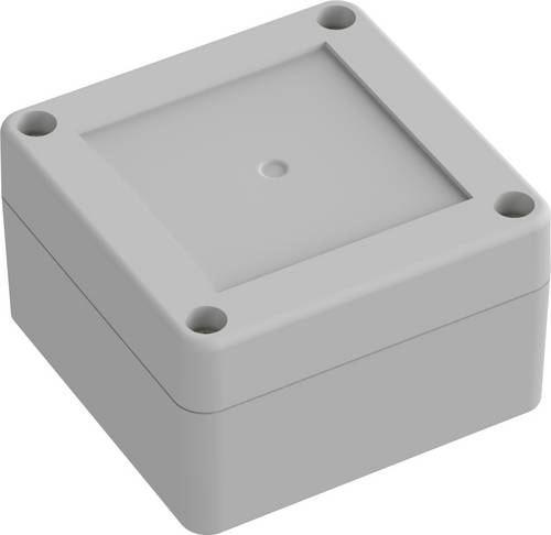 TRU COMPONENTS 6U07080804017 TC-13865048 Industrie-Gehäuse 75 x 75 x 45 ABS Lichtgrau 1 St.