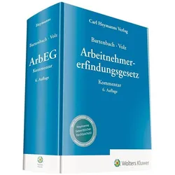 Arbeitnehmererfindungsgesetz, Fachbücher von Kurt Bartenbach, Franz-Eugen Volz